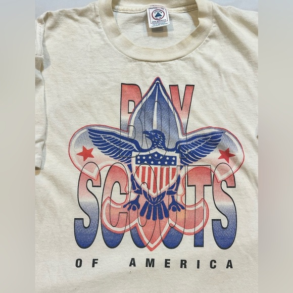 Vintage Delta Boy Scouts of America Short Sleeve Tee - Picture 2 of 9